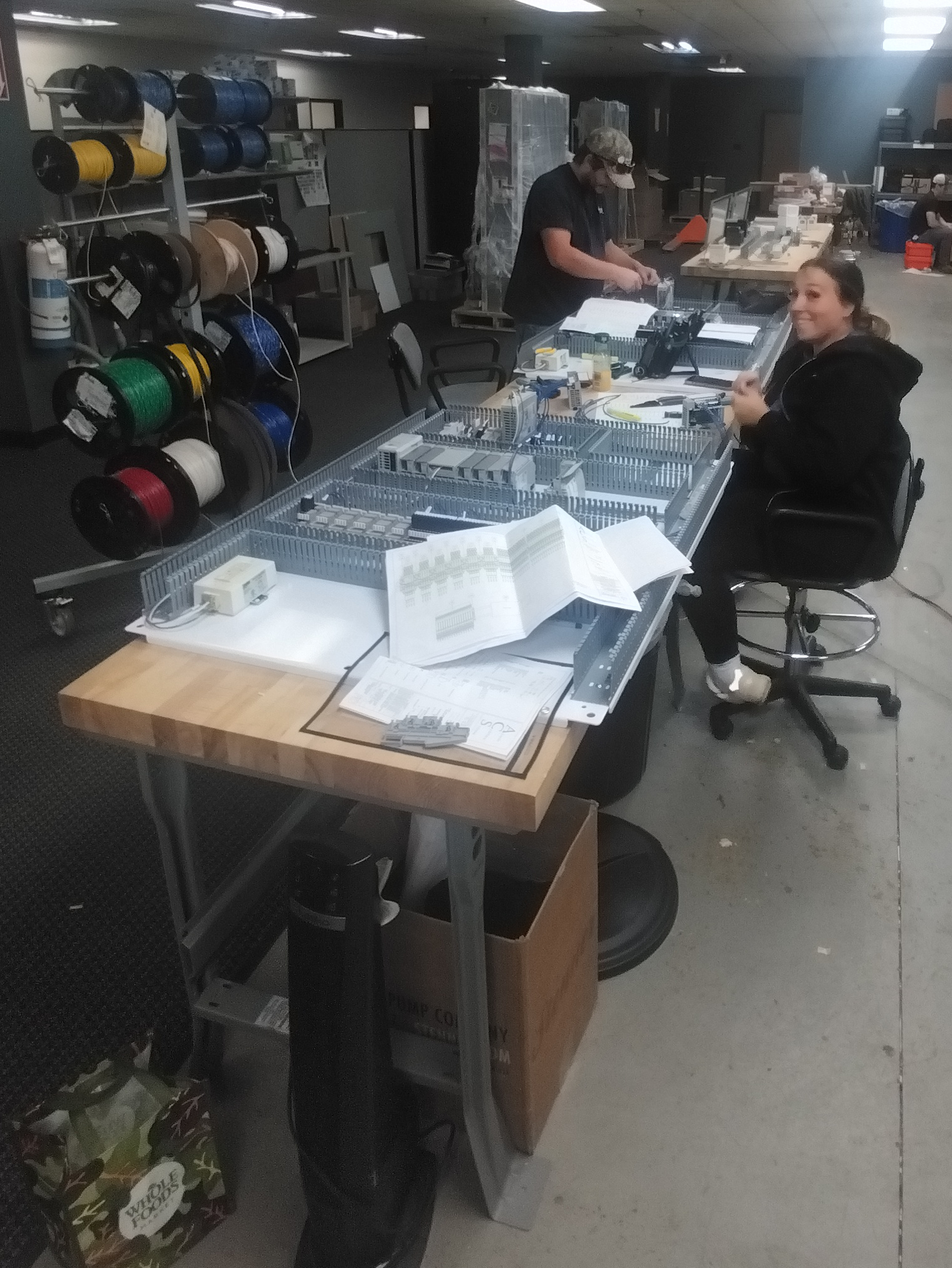 Control panel fabrication